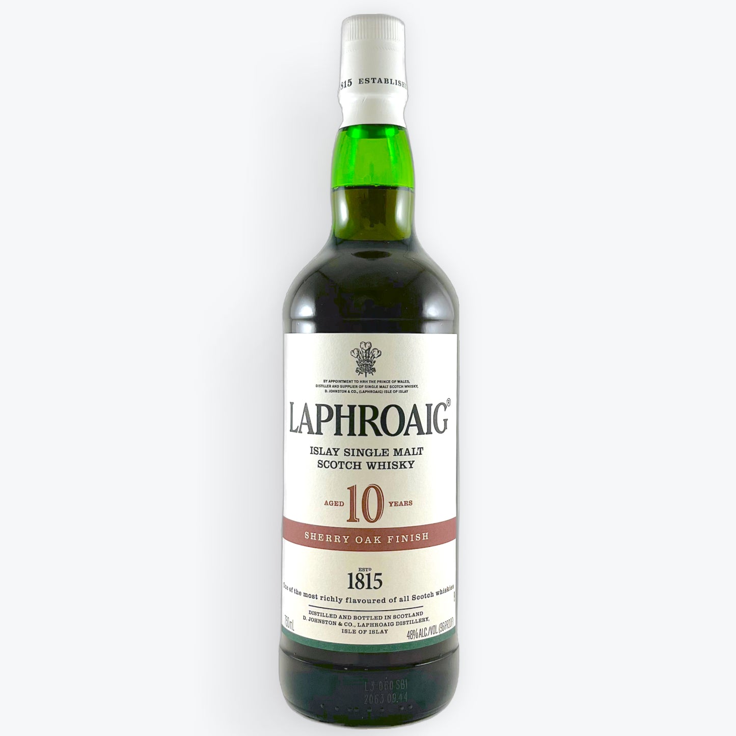 Laphroaig Islay Single Malt Scotch Whisky 10yr Sherry Oak Finish 750ml