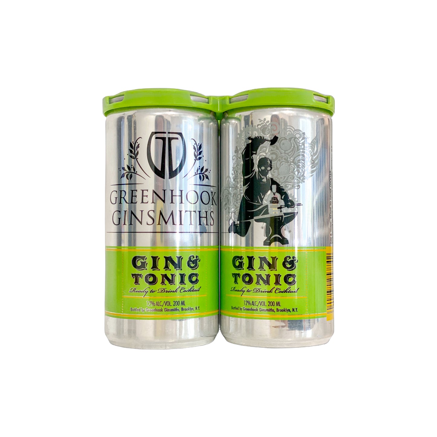 Greenhook Ginsmiths Gin&Tonic Can 200ml